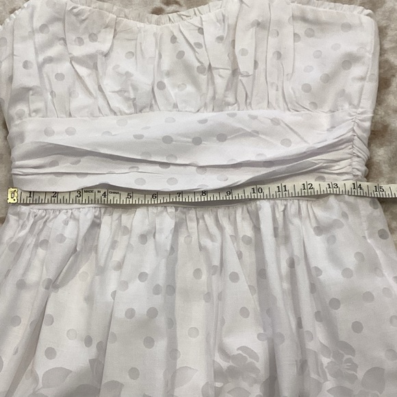 ARDEN B Feminine Strapless White Dress, Size M - Picture 11 of 11